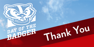 Day of the Badger thank you image