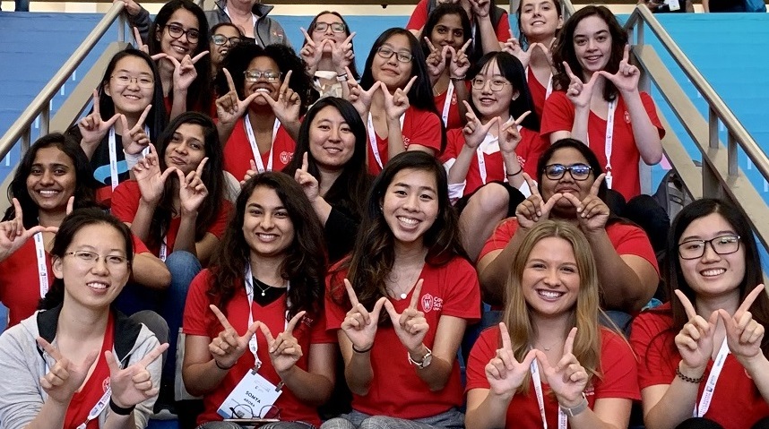 UW-Madison women at Grace Hopper Celebration