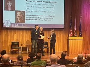 Arpaci-Dusseaus receive alumni award